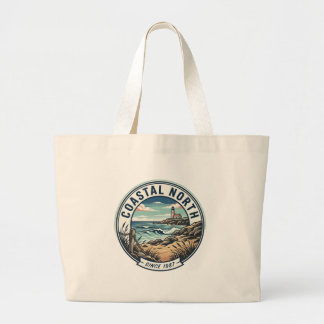 Kust Noord Grote Tote Bag