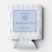 Kust Oma Beach Bach Bachelorette Weekend Blikjeskoeler (Achterkant)