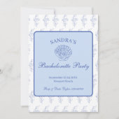 Kust Oma Beach Bach Bachelorette Weekend Kaart (Voorkant)