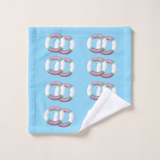 Kust reddingsboei handdoeken set (Wasdoekje)
