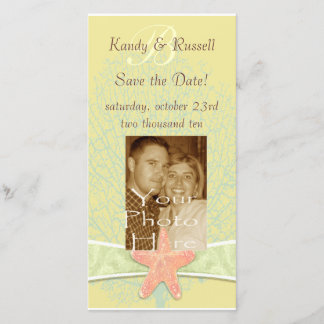 Kust Save the Date Fotokaart