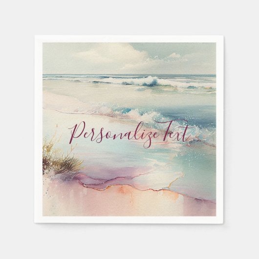  kust servet (Voorkant)