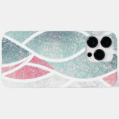Kust/strand abstracte golven Case-Mate iPhone case (Achterkant (horizontaal))