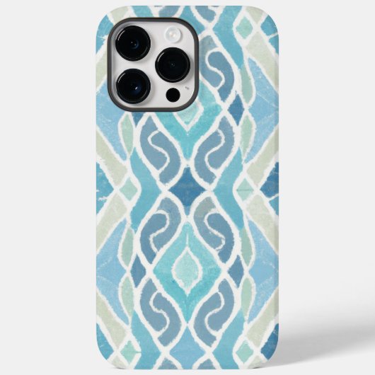 Kust/strand/nautisch blauw Case-Mate iPhone case (Achterkant)