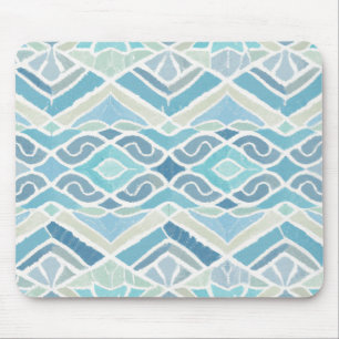 Kust/strand/nautisch blauw muismat