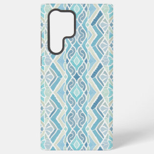 Kust/strand/nautisch blauw samsung galaxy hoesje