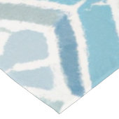 Kust/strand/nautisch blauw tafelkleed (Gekanteld)