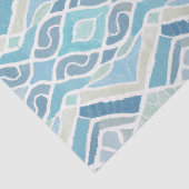 Kust/strand/nautisch blauw tissuepapier (Detail)