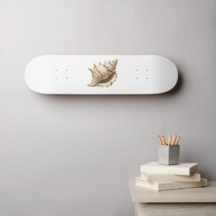 Kust/strand/nautische schelp skateboard