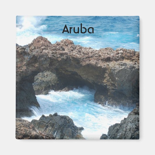 Kust van Aruba Magneet (Voorkant)