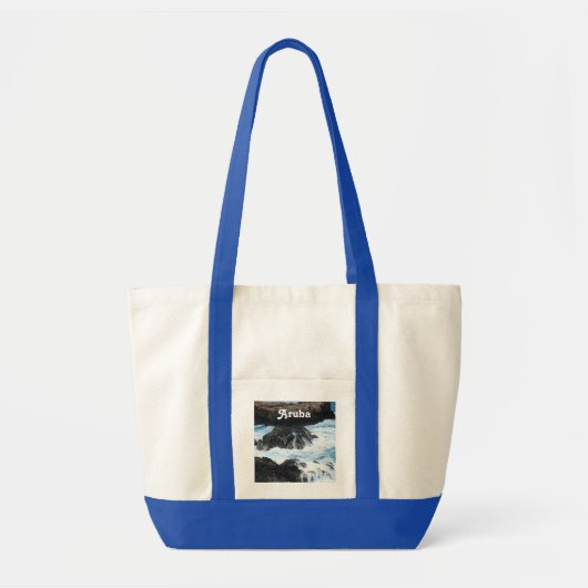kust van Aruba Tote Bag (Voorkant)