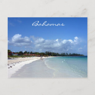 kust van bahamas briefkaart