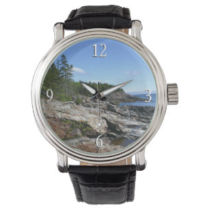 Kust van Bar Island in Acadia National Park Horloge