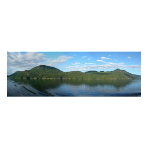 Kust van Brits-Columbia in Schitterend Canada Foto Afdruk
