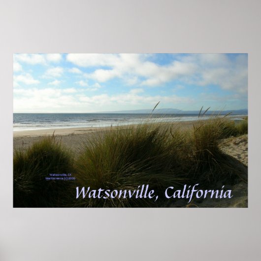 Kust van Californië - Watsonville - Poster (Voorkant)