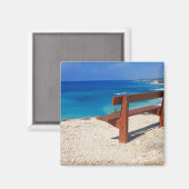 Kust van Cyprus Magneet (Voorkant / Achterkant)