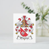 Kust van de familie Wanner Briefkaart (Staand voorkant)