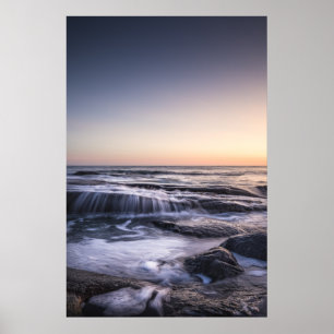 kust van de Lofoten-eilanden Poster