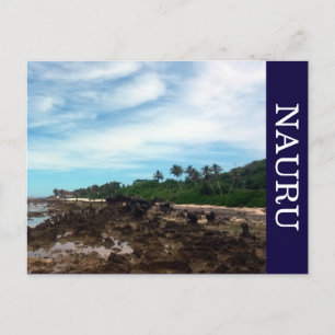 kust van de nauru briefkaart