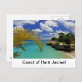 Kust van Haïti Briefkaart (Voorkant / Achterkant)
