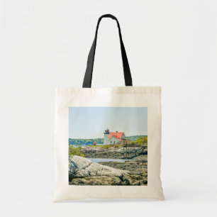 Kust van Maine Hendricks Head vuurtoren Tote Bag