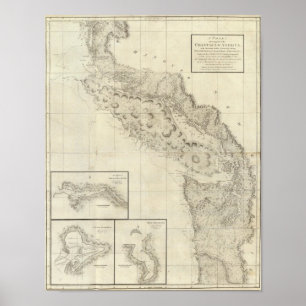 kust van Noord-West-Amerika 2 Poster