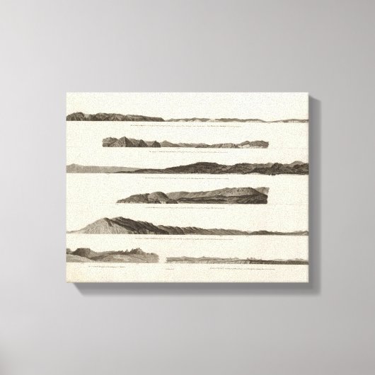 kust van Noord-West-Amerika 4 Canvas Afdruk (Voorkant)