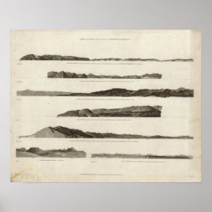Kust van Noord-West-Amerika Poster
