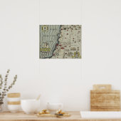 Kust van Phoenicia Poster (Keuken)