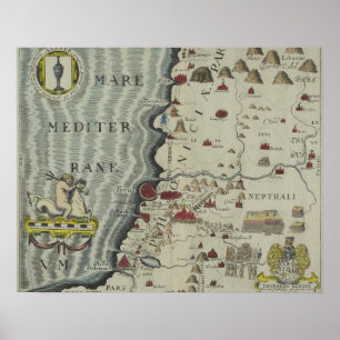 Kust van Phoenicia Poster