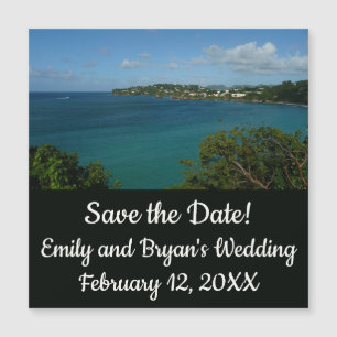 Kust van Saint Lucia Caribbean Vacation Foto