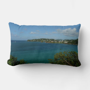 Kust van Saint Lucia Caribbean Vacation Foto Kussen