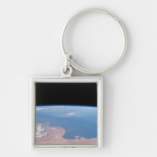 Kust van Tunesië en Libië en eiland Sicilië Sleutelhanger (Voorkant)