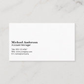 Kust Vastgoed Logo | Zon Opkomst Visitekaartje (Achterkant)