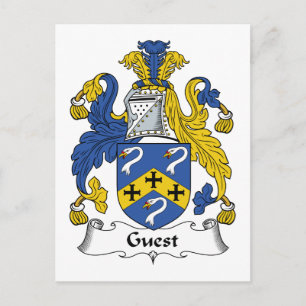 Kust voor gastfamilie briefkaart