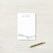 Kust Waterverf Vis gepersonaliseerd Post-it® Notes (Op bureau)