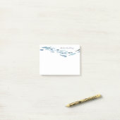 Kust Waterverf Vis gepersonaliseerd Post-it® Notes (Op bureau)