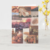 Kust Wenskaart Themed Kaart (Gele Bloem)