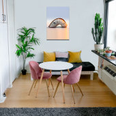 Kust Woonkamer Wall Art Seashell Canvas Afdruk