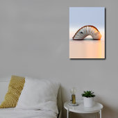 Kust Woonkamer Wall Art Seashell Canvas Afdruk