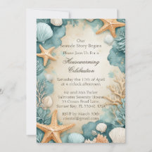 Kust Zandstrand Schelpen Housewarming Feestje