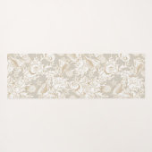 kust zandstrand schelpen Monogram Yoga Mat (Achterkant (horizontaal))