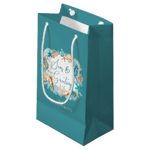 Kust ZEEEN & GROETJES Zeepaardschelpen Naam Klein Cadeauzakje