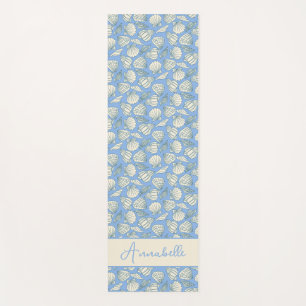 Kust Zeeschelp Strand Cottage Blauwe Yogamat