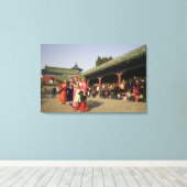 Kustamateurdanseres Canvas Afdruk (Insitu (Houten vloer))