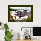 Kustartillerie Poster (Thuiskantoor)