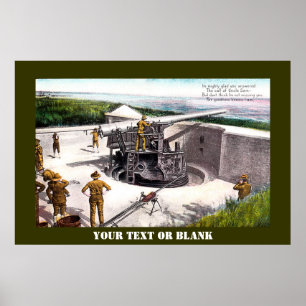 Kustartillerie Poster