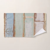 Kustbad Nautical Weathered Summer Beach Wood Bad Handdoek (Handdoek)