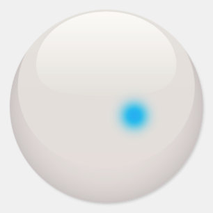 KUSTBAL RONDE STICKER