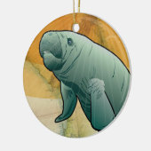 Kustbeheer van Florida Keramisch Ornament (Links)